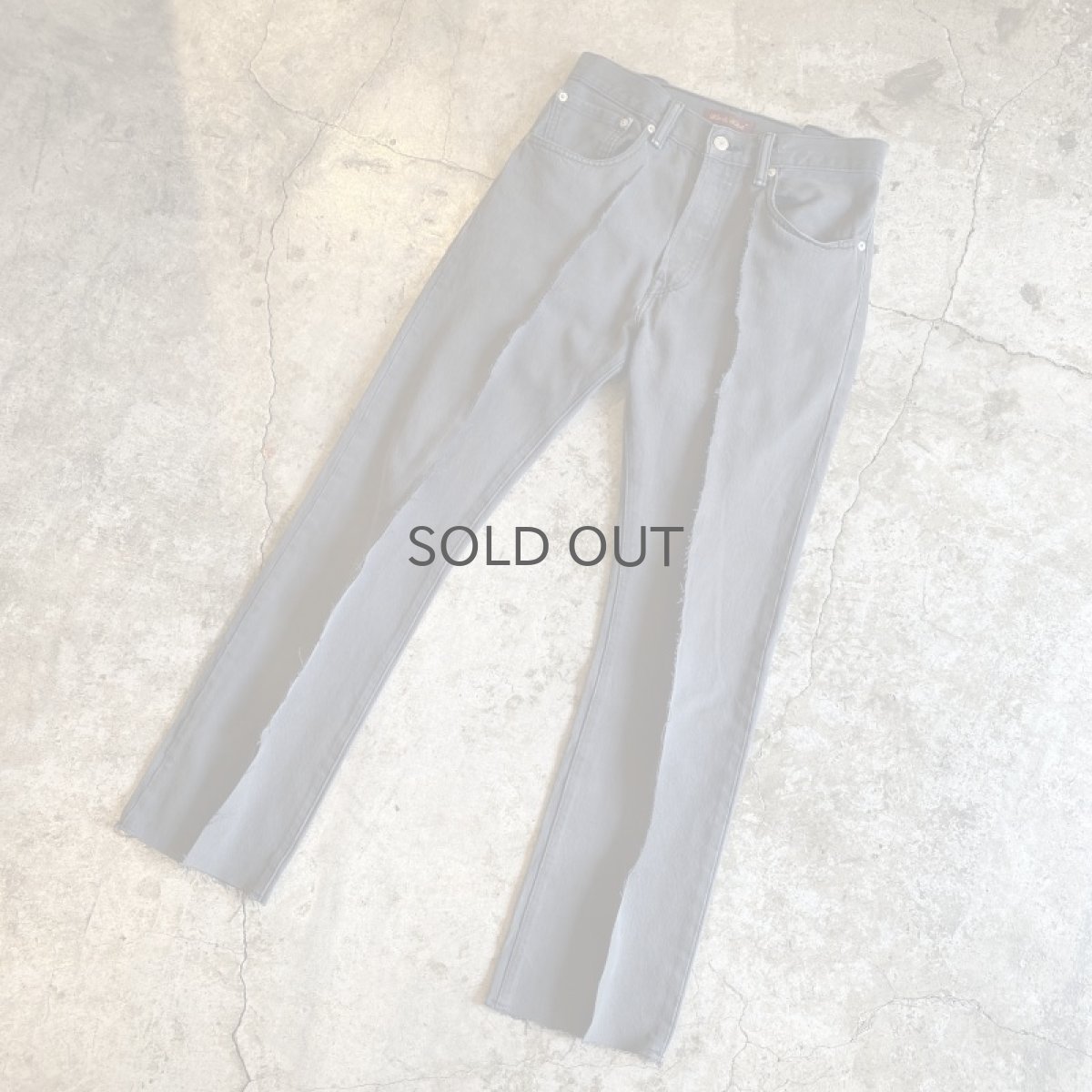 画像4: 【Wiz&Witch】FLARE CUT DENIM PANTS / W29 (4)