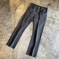 画像4: 【Wiz&Witch】FLARE CUT DENIM PANTS / W29 (4)