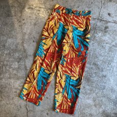 画像4: AFRICAN PRINTS COLOR DESIGN PANTS /W27 ~W29 (4)