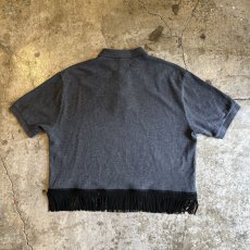 画像2: 【Wiz&Witch】"UNITED" FRINGE SHORT POLO SHIRT / OS (2)