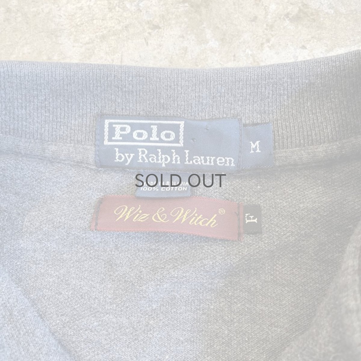 画像10: 【Wiz&Witch】"UNITED" FRINGE SHORT POLO SHIRT / OS (10)
