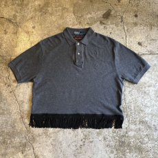 画像1: 【Wiz&Witch】"UNITED" FRINGE SHORT POLO SHIRT / OS (1)