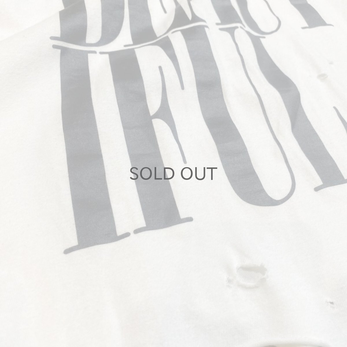 画像5: 【Wiz&Witch】"DIRTY BEAUTIFUL" DAMAGE N/S TEE / OS (5)