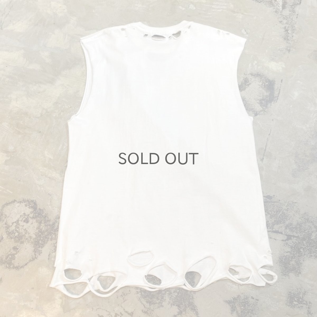 画像2: 【Wiz&Witch】"DIRTY BEAUTIFUL" DAMAGE N/S TEE / OS (2)