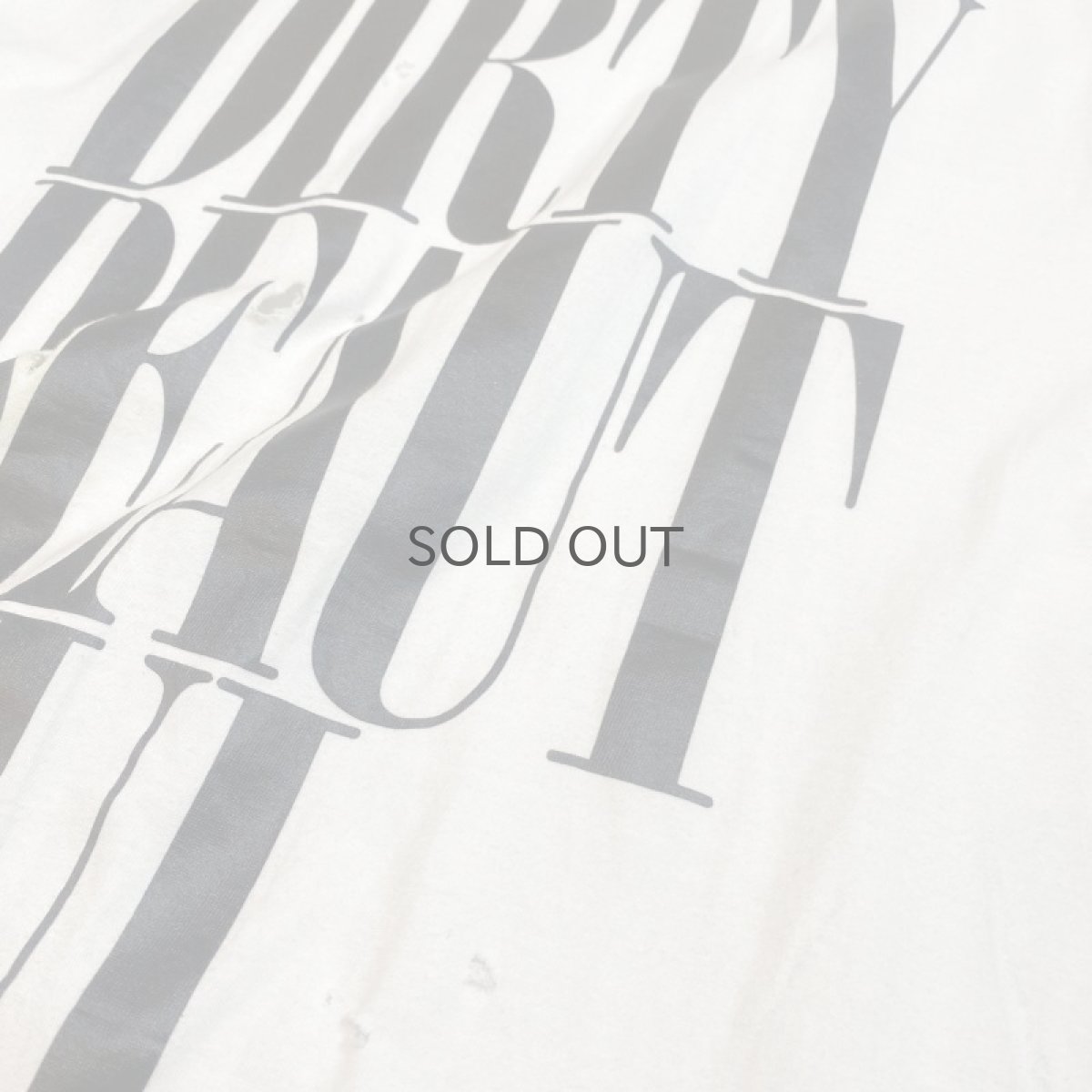 画像4: 【Wiz&Witch】"DIRTY BEAUTIFUL" DAMAGE N/S TEE / OS (4)