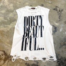 画像1: 【Wiz&Witch】"DIRTY BEAUTIFUL" DAMAGE N/S TEE / OS (1)