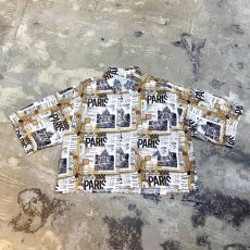 画像1: ALL OVER PATTERN SHORT LENGTH S/S SHIRT / Mens L (1)