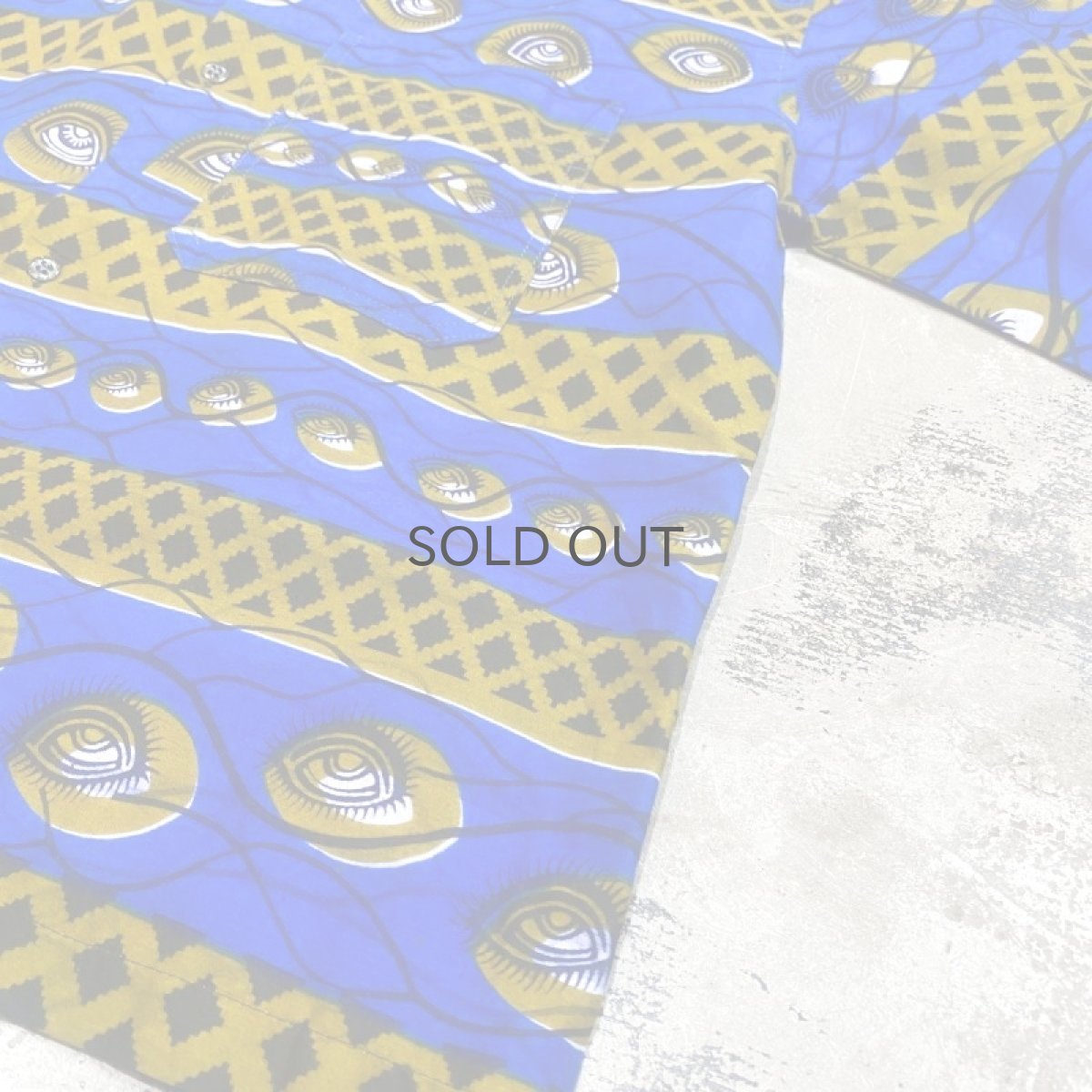 画像6: ALL OVER PATTERN BATIK S/S SHIRT / Mens M~L (6)