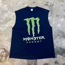 画像1: "MONSTER" LOGO PRINTED N/S TEE / Mens XL (1)