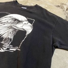 画像4: 90's EAGLE PRINTED S/S TEE / Mens XXL / MADE IN USA (4)