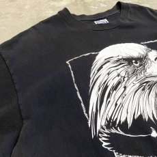 画像3: 90's EAGLE PRINTED S/S TEE / Mens XXL / MADE IN USA (3)