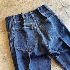 画像9: 【Wiz&Witch】FLARE CUT DENIM PANTS / W29 (9)