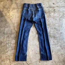 画像2: 【Wiz&Witch】FLARE CUT DENIM PANTS / W29 (2)