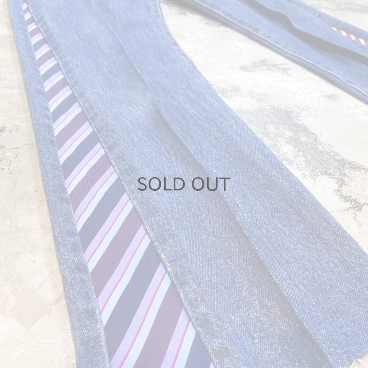 画像7: 【Wiz&Witch】SIDE TIE DENIM PANTS / W30 (7)