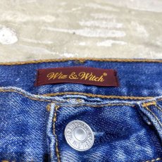 画像10: 【Wiz&Witch】SIDE TIE DENIM PANTS / W30 (10)