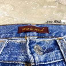 画像10: 【Wiz&Witch】SIDE ORIENTAL WIDE DENIM PANTS / W31 (10)