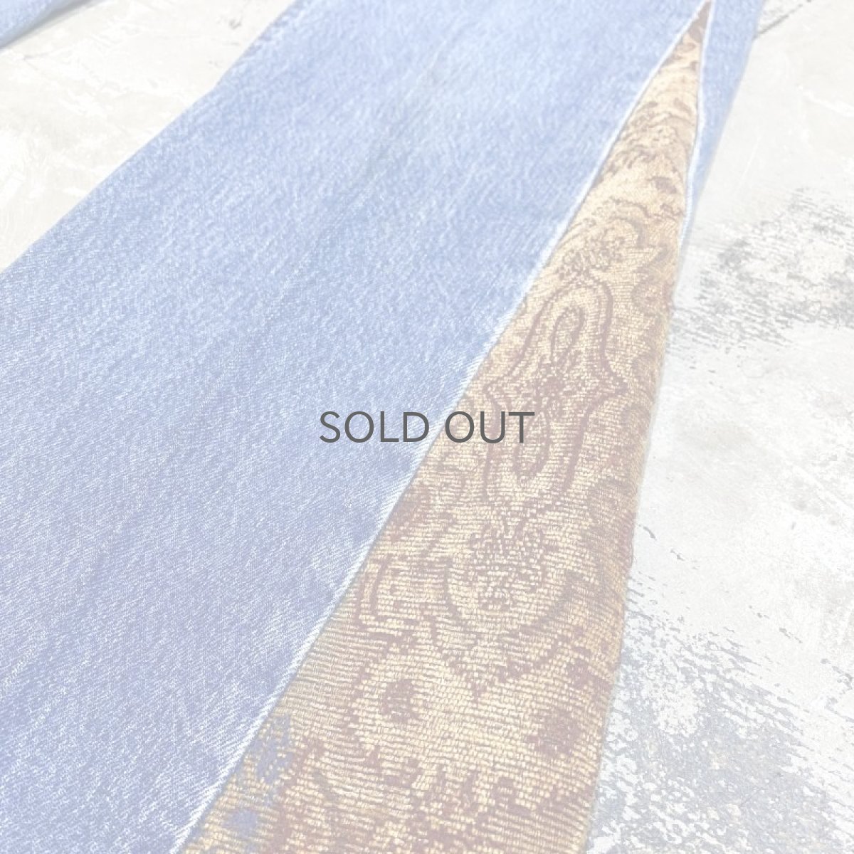 画像6: 【Wiz&Witch】SIDE ORIENTAL WIDE DENIM PANTS / W32 (6)