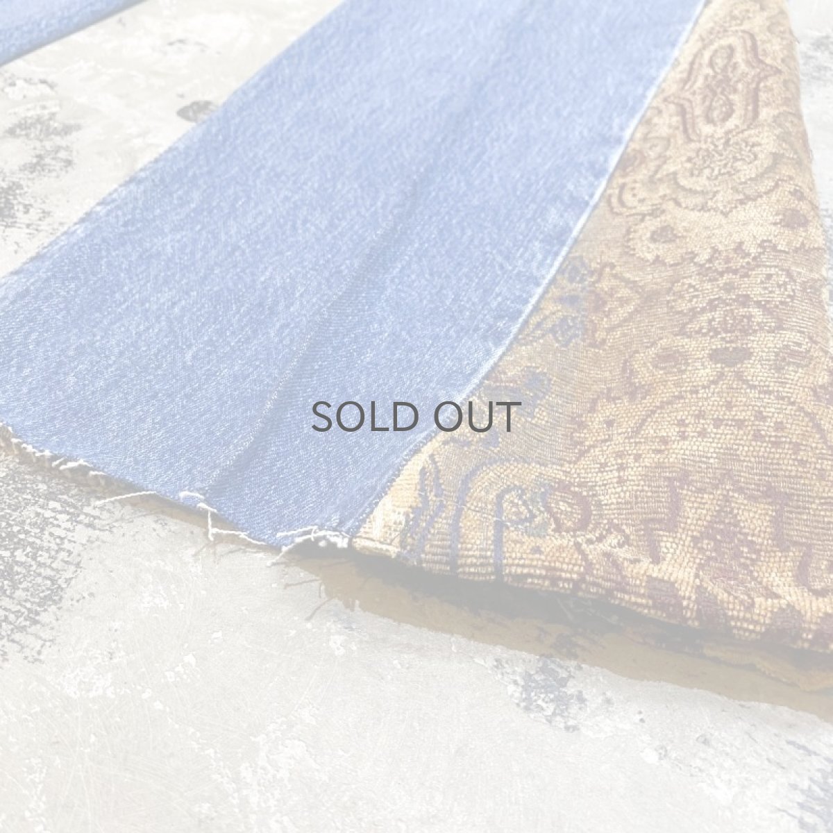 画像8: 【Wiz&Witch】SIDE ORIENTAL WIDE DENIM PANTS / W32 (8)