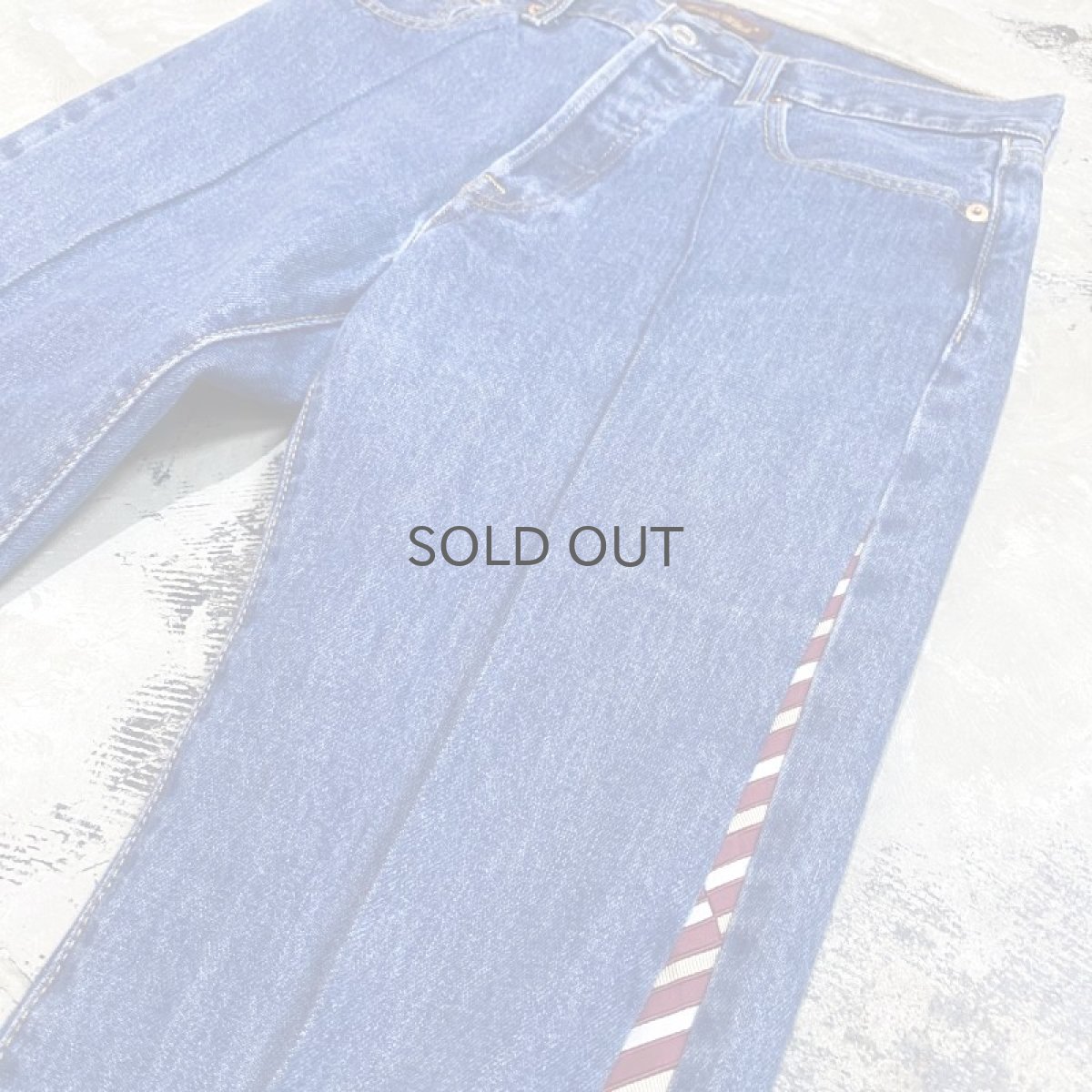 画像4: 【Wiz&Witch】SIDE TIE DENIM PANTS / W30 (4)