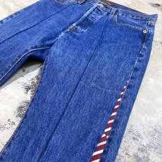 画像4: 【Wiz&Witch】SIDE TIE DENIM PANTS / W30 (4)