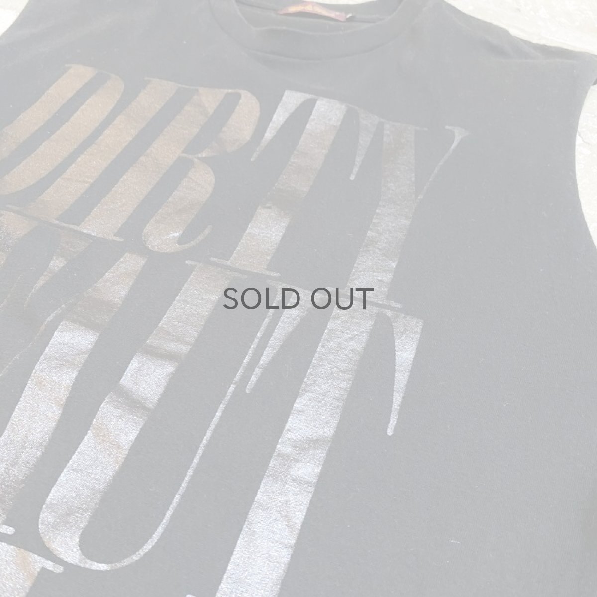 画像4: 【Wiz&Witch】"DIRTY BEAUTIFUL" CUT OFF N/S TEE / OS (4)