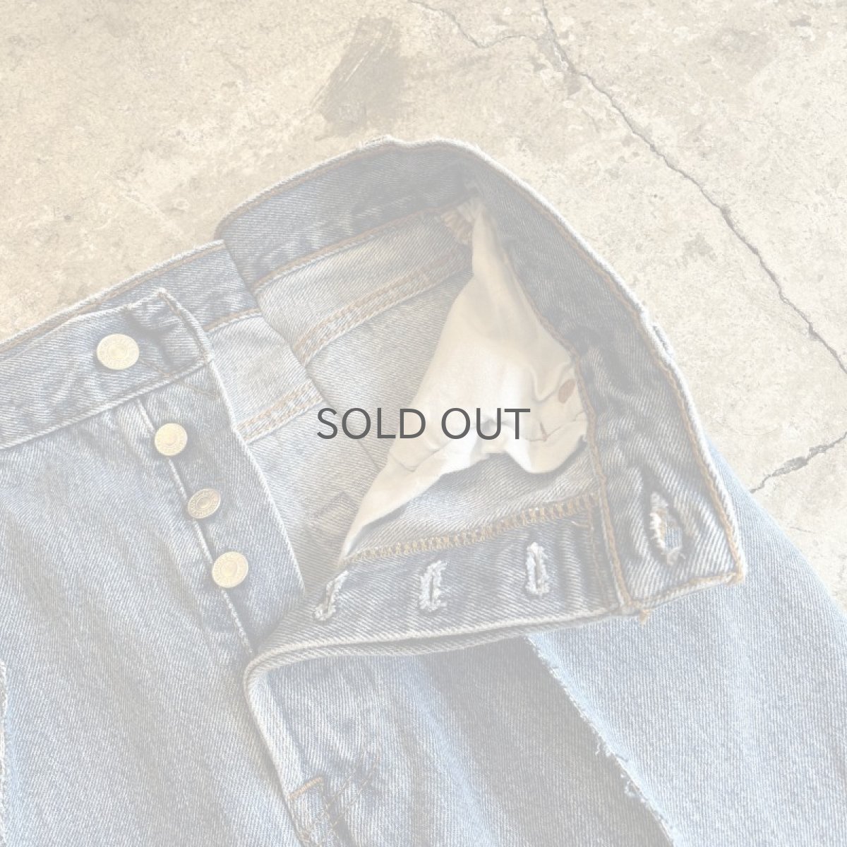 画像7: 【Wiz&Witch】FLARE CUT DENIM PANTS / W29 (7)