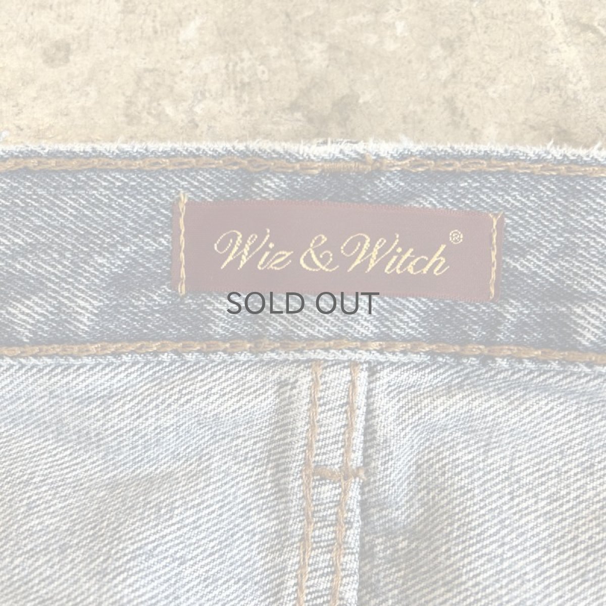 画像10: 【Wiz&Witch】FLARE CUT DENIM PANTS / W29 (10)