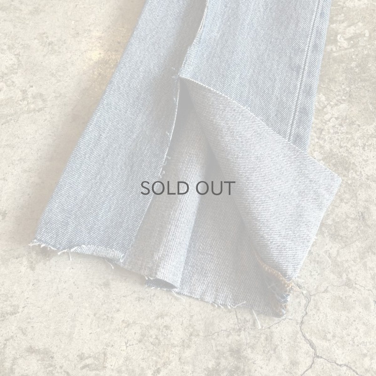 画像5: 【Wiz&Witch】FLARE CUT DENIM PANTS / W29 (5)