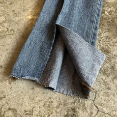 画像5: 【Wiz&Witch】FLARE CUT DENIM PANTS / W29 (5)