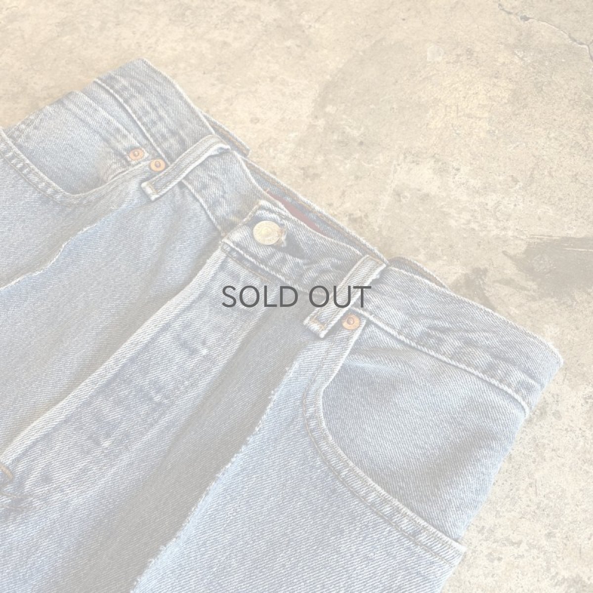 画像6: 【Wiz&Witch】FLARE CUT DENIM PANTS / W29 (6)