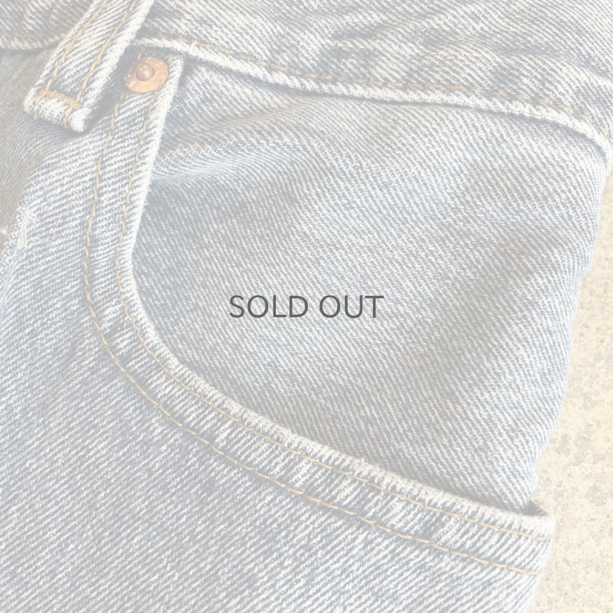 画像8: 【Wiz&Witch】FLARE CUT DENIM PANTS / W29 (8)