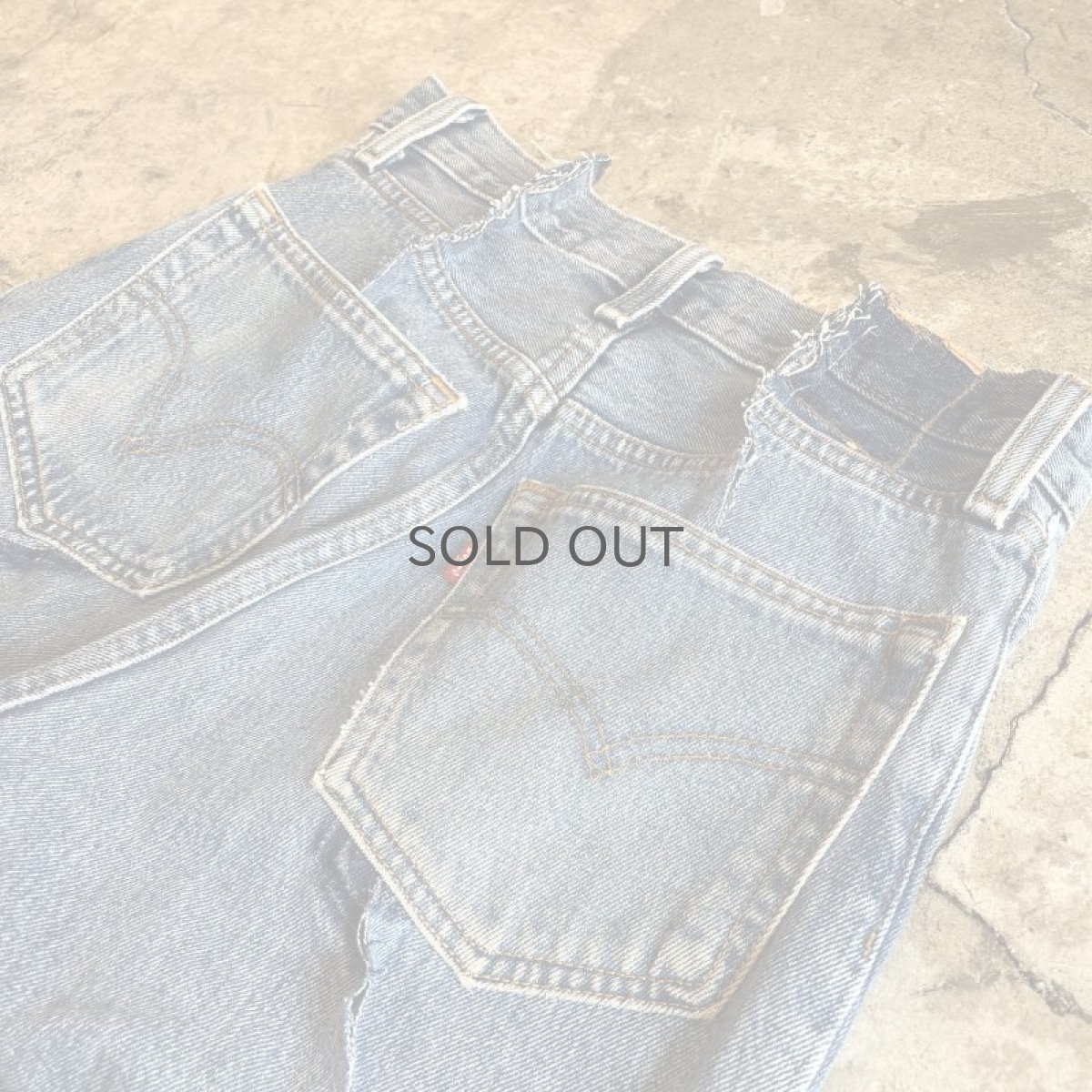 画像9: 【Wiz&Witch】FLARE CUT DENIM PANTS / W29 (9)