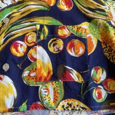 画像8: FRUITS PATTERN COLOR DESIGN SHORT HOODIE JACKET / Ladies M (8)