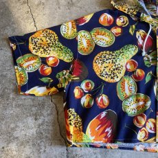 画像5: FRUITS PATTERN COLOR DESIGN SHORT HOODIE JACKET / Ladies M (5)