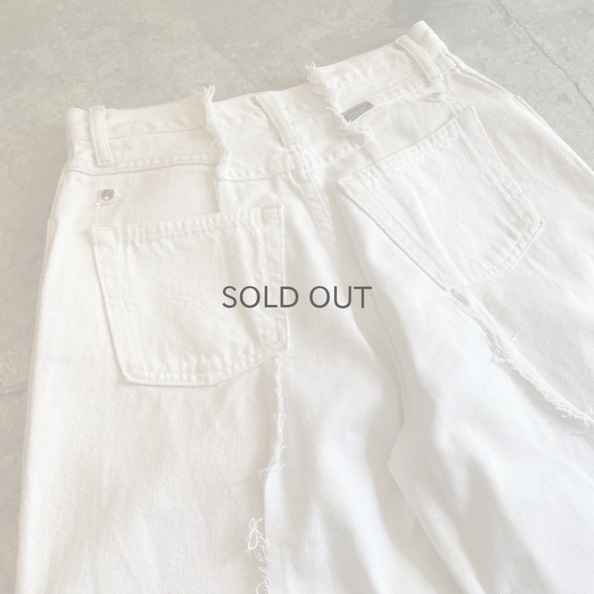 画像8: 【Wiz&Witch】 "TWINS" WIDE DENIM PANTS / W31 (8)