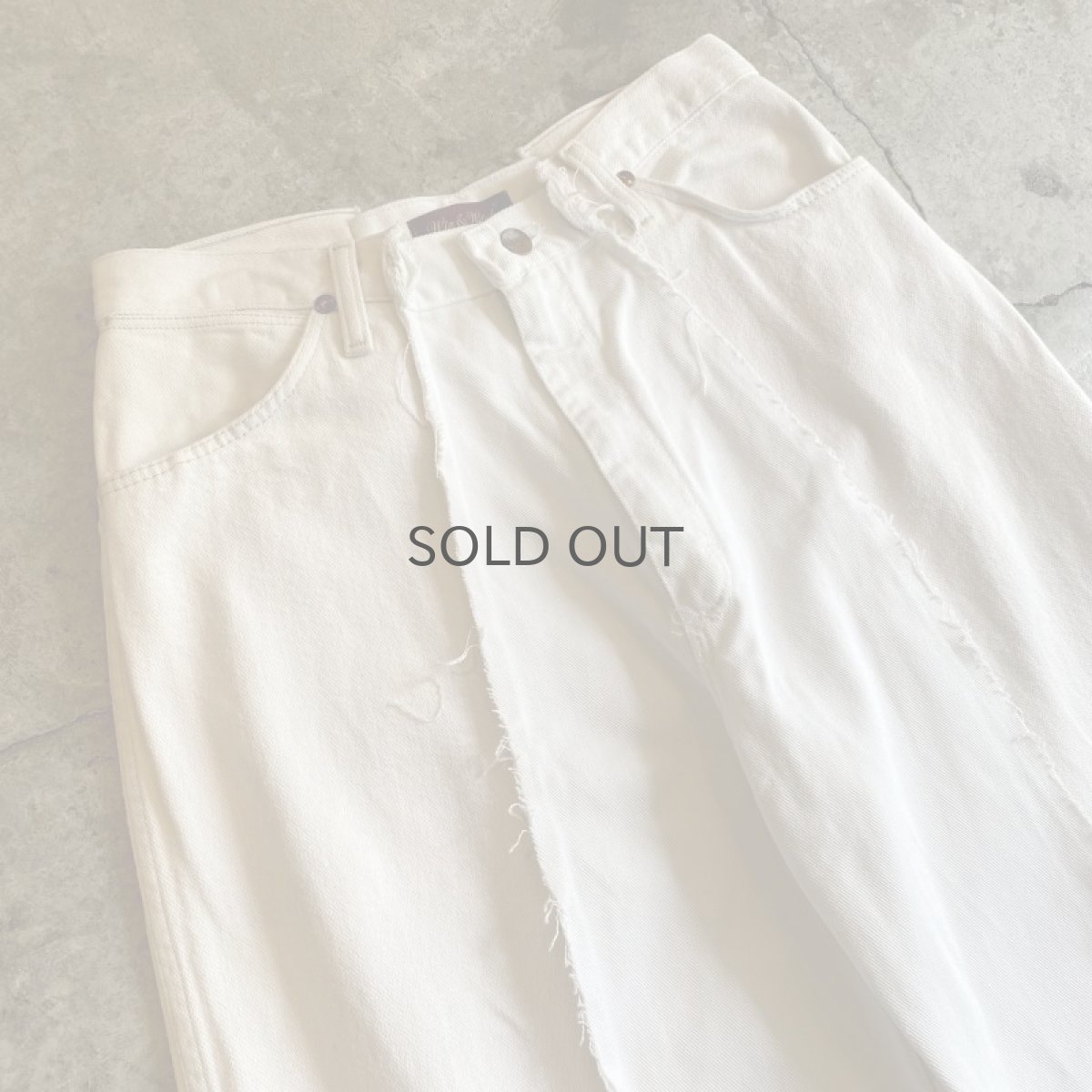 画像3: 【Wiz&Witch】 "TWINS" WIDE DENIM PANTS / W31 (3)