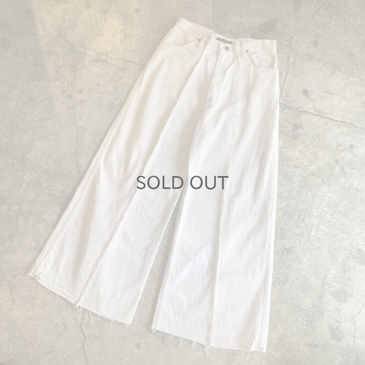 画像4: 【Wiz&Witch】 "TWINS" WIDE DENIM PANTS / W31 (4)