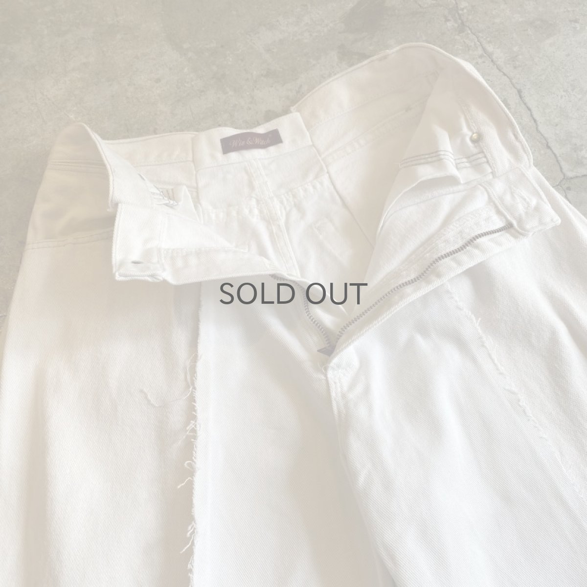 画像7: 【Wiz&Witch】 "TWINS" WIDE DENIM PANTS / W31 (7)