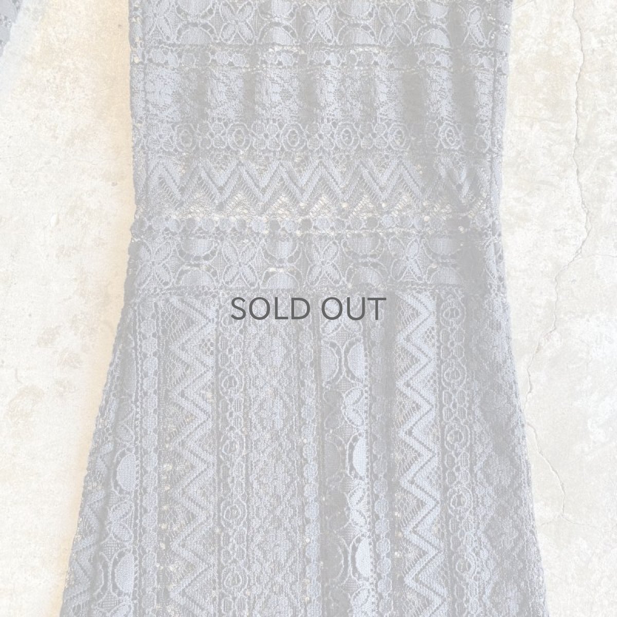 画像7: BLACK COLOR LACE DESIGN FLARE PANTS / W24~W29 (7)