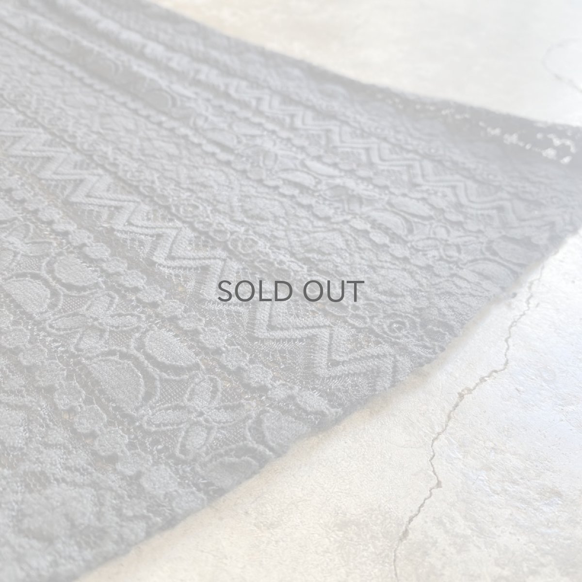 画像10: BLACK COLOR LACE DESIGN FLARE PANTS / W24~W29 (10)