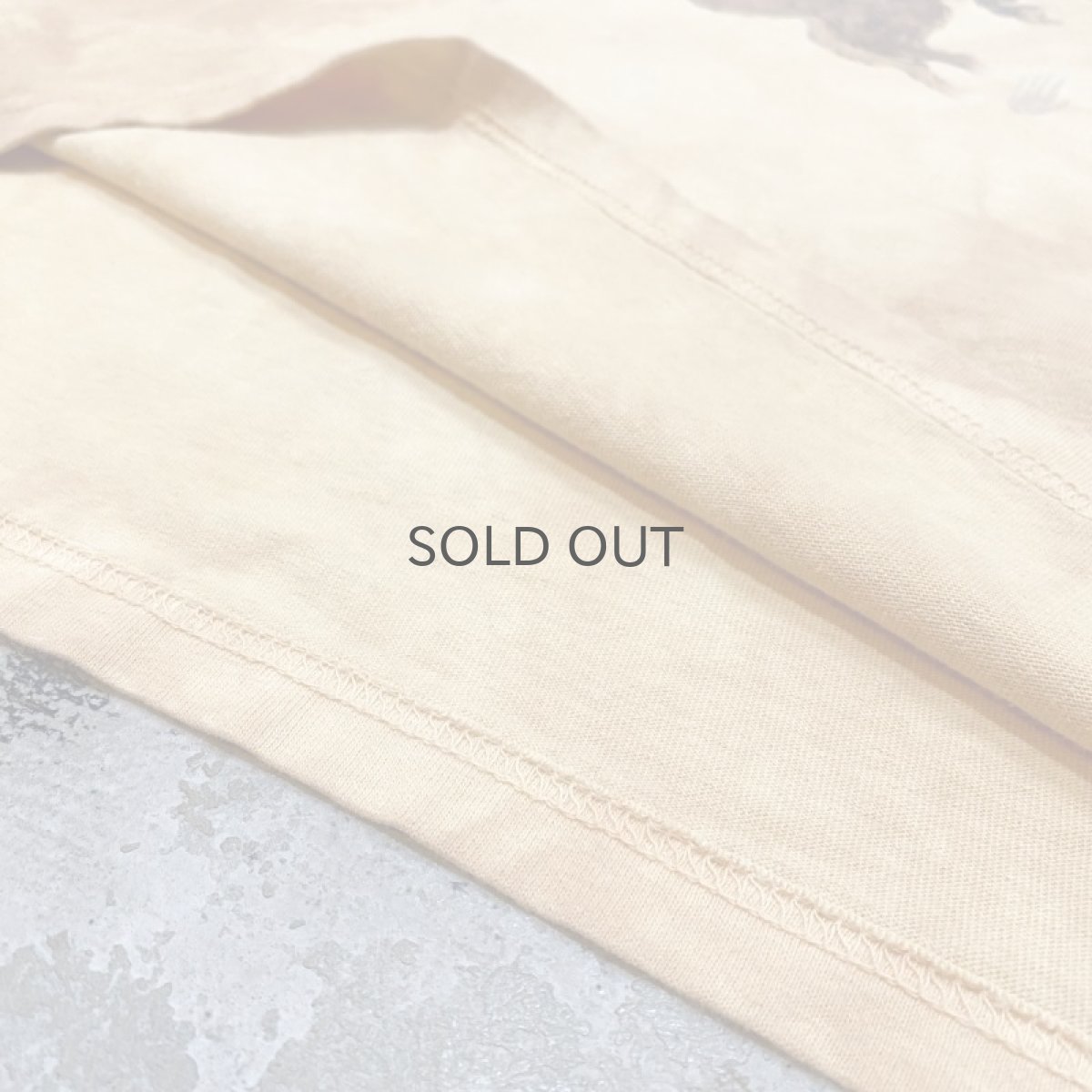 画像8: HORSE PRINTED TIE DYE PATTERN S/S TEE / Mens XL (8)