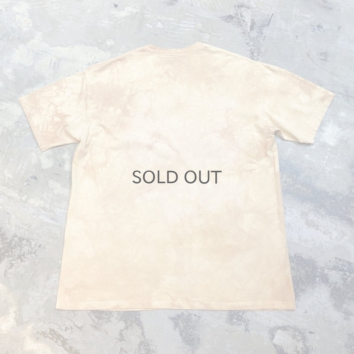 画像2: HORSE PRINTED TIE DYE PATTERN S/S TEE / Mens XL (2)