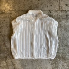 画像2: 【Wiz&Witch】"WEIRD" PUFF SHOULDER BALLOON SHIRT / OS (2)