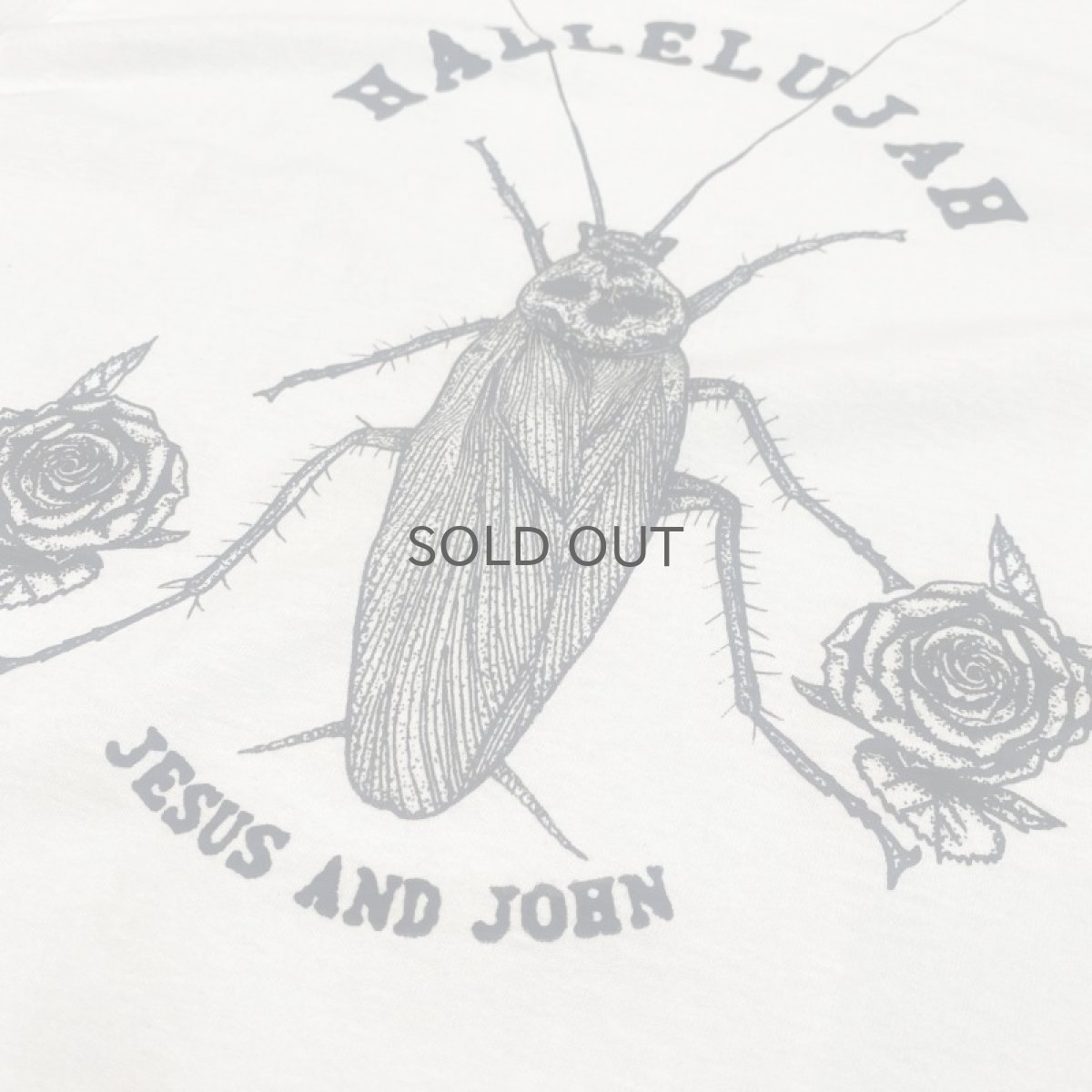 画像10: 【JESUS AND JOHN】"DEATH COCKROACH" S/S TEE / L&XL (10)
