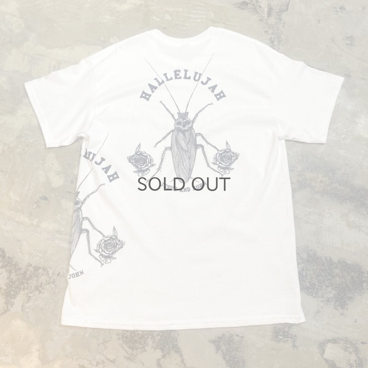 画像1: 【JESUS AND JOHN】"DEATH COCKROACH" S/S TEE / L&XL (1)