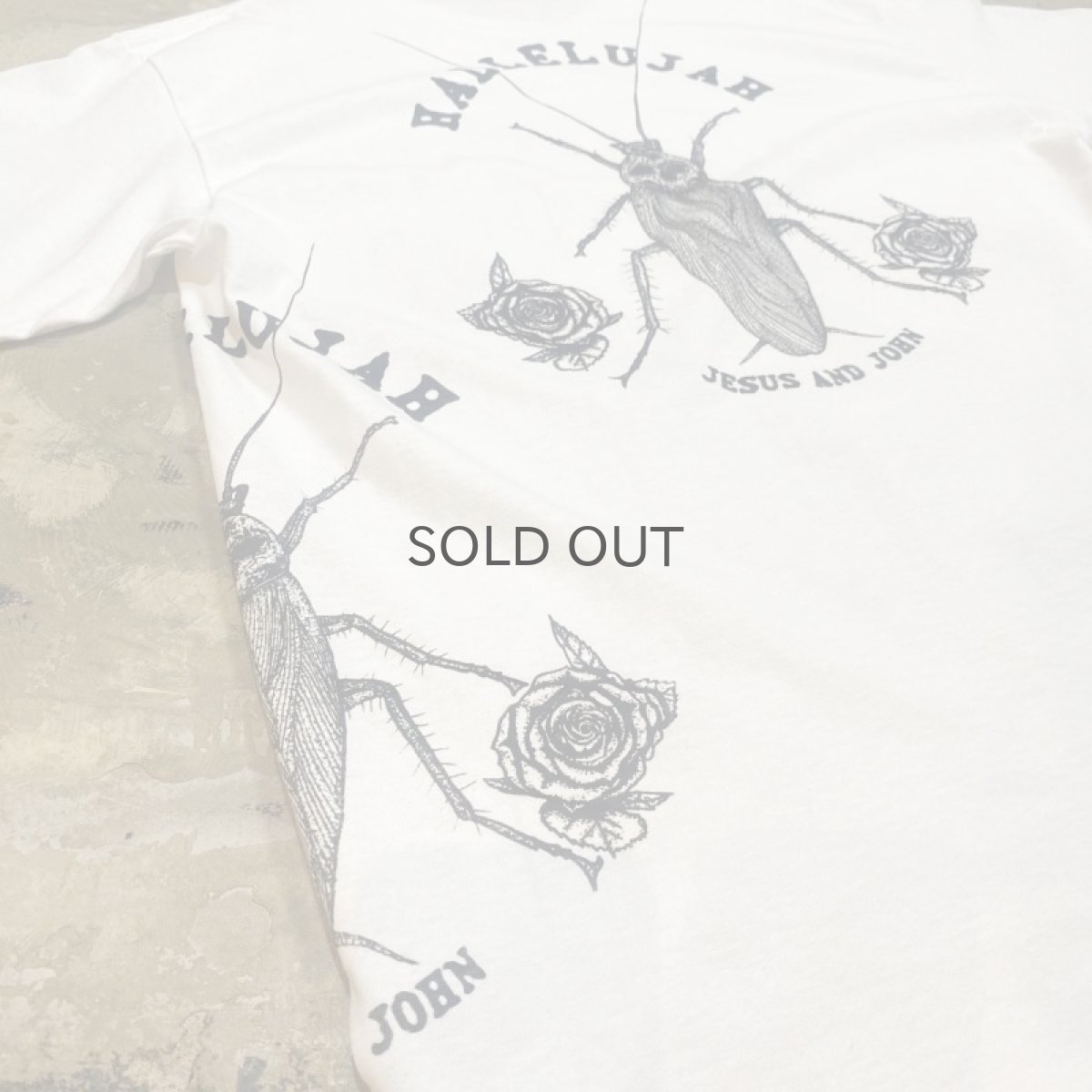 画像9: 【JESUS AND JOHN】"DEATH COCKROACH" S/S TEE / L&XL (9)