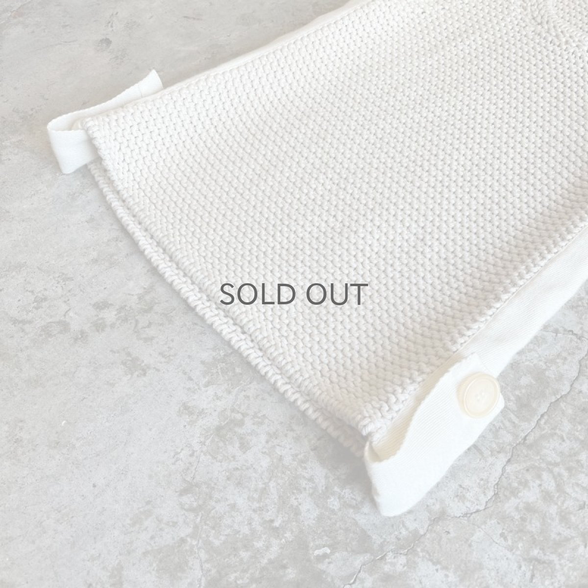 画像5: 【CHLOE】SIDE LINE DESIGN GARTER STITCH KNIT N/S TOPS / Ladies S / MADE IN ITALY  (5)