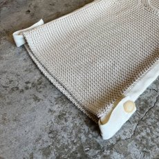 画像5: 【CHLOE】SIDE LINE DESIGN GARTER STITCH KNIT N/S TOPS / Ladies S / MADE IN ITALY  (5)