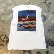 画像1: "IN-N-OUT BURGER" PRINTED CUT OFF N/S TEE / Mens L (1)