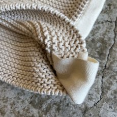 画像6: 【CHLOE】SIDE LINE DESIGN GARTER STITCH KNIT N/S TOPS / Ladies S / MADE IN ITALY  (6)